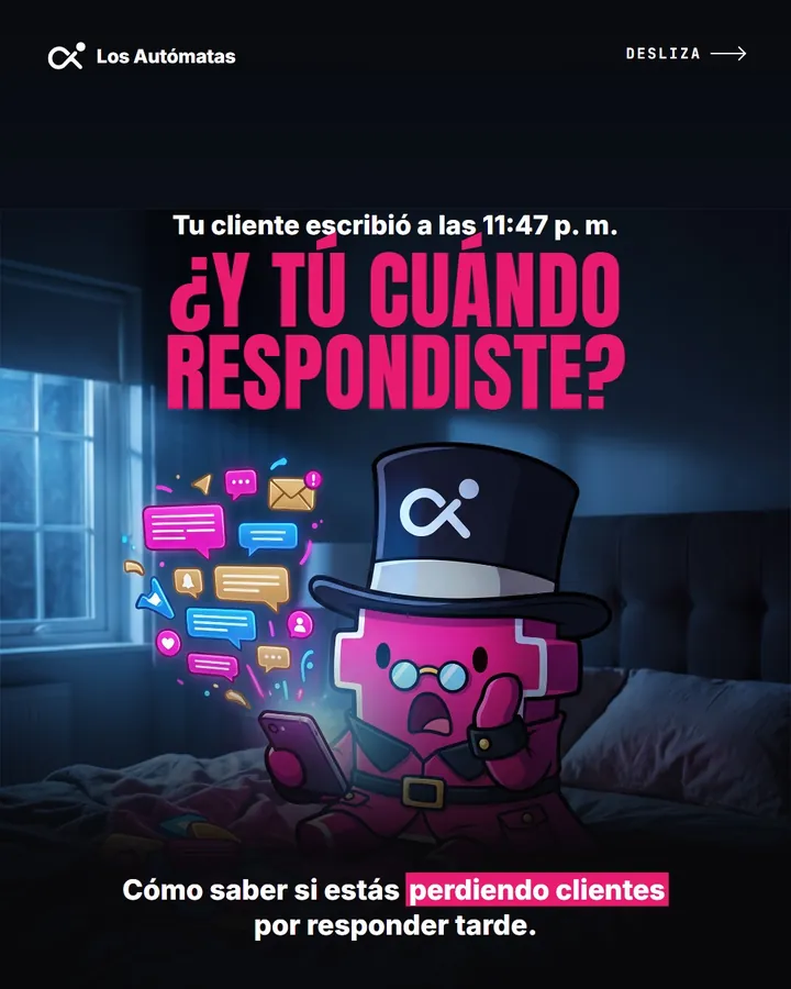 Portada de carrusel de Los Autómatas con Mate